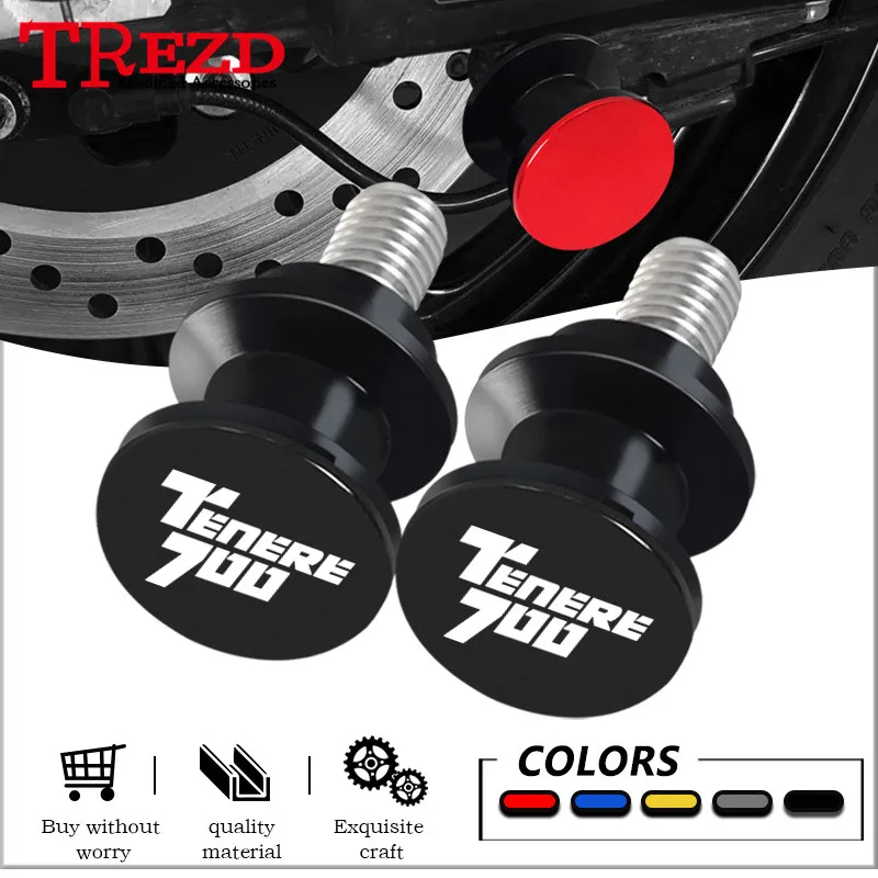 

Катушки с поворотным рычагом, ползунок для YAMAHA TENERE700 Tenere 700 2019-2024, катушки с поворотным рычагом, задние подставки, винтовые слайдеры, защита для мотоцикла