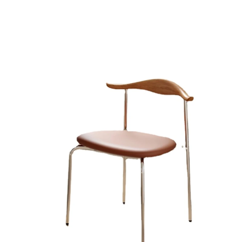 

Xl Ox Horn Chair Dining Chair Household Dining Table Armchair Iron Restaurant Stool