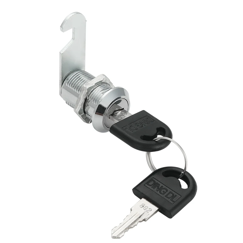 Cabinet Door and Drawer Lock 16/20/25/30mm 2 Keys Safe Cam Lock Office Door Cabinet Box Cupboard Lock Letter Wardrobe Safety Drawer Locker cylinder lock