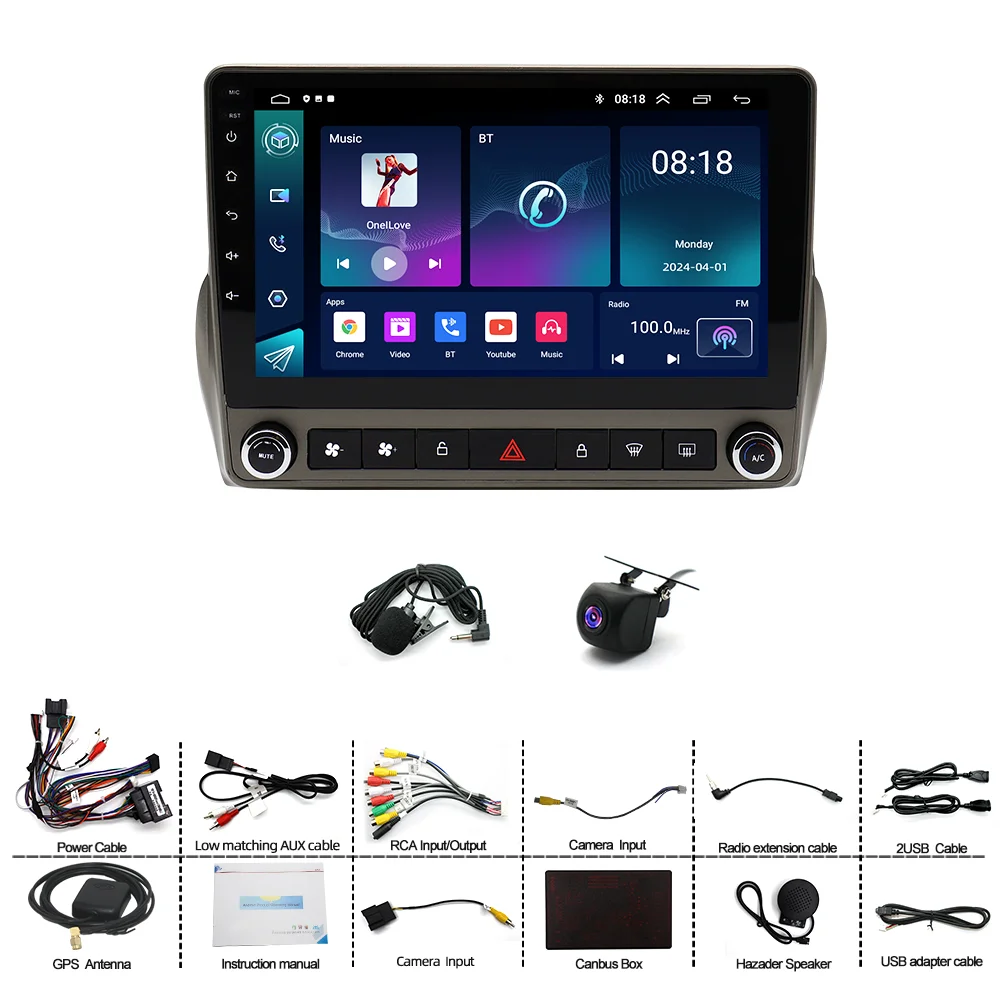 Android Car GPS Navigation System for Chevrolet Camaro