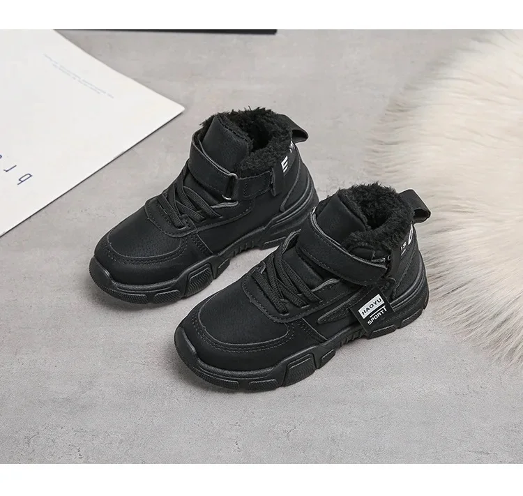 Children Winter Boots – Waterproof Kids Snow Boots With Plush Lining & Rubber Sole