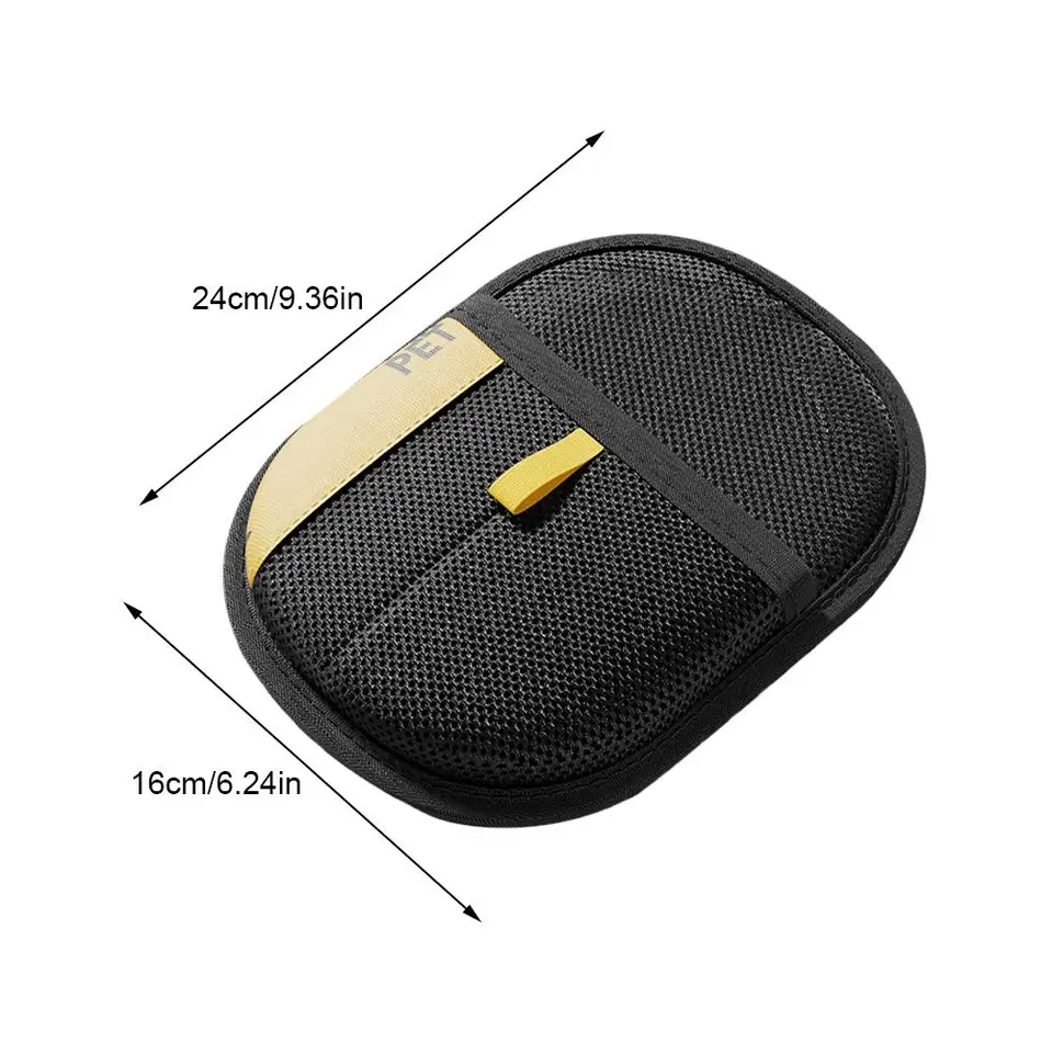 Luvas eletrostáticas para remoção de pelos de animais de estimação, para cães e gatos, reutilizáveis e laváveis, com escova removedora de pelos 2 em 1._voghion.com