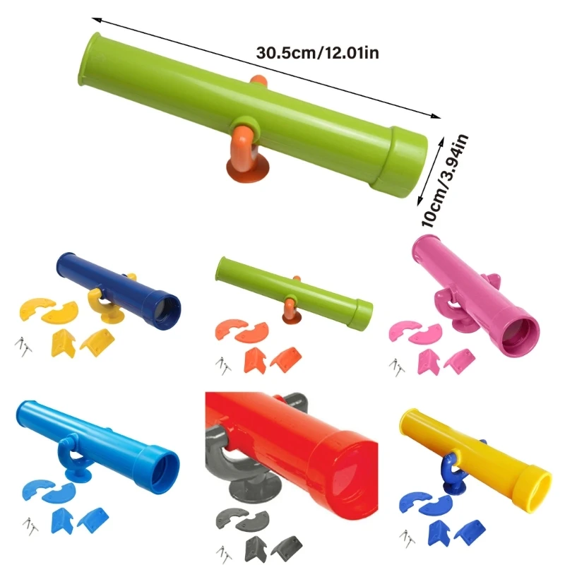 Outdoor Play Playsets Pirate Telescope for Kids Imaginative Playgrounds Adventure KXRE