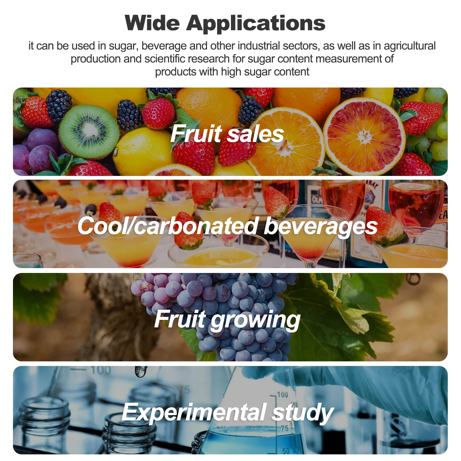 Handheld Honey Refractometer ST335A Sugar Percent Tester Concentration Detector 12 S68ad388e06724a3aa3c905508cc9221eL