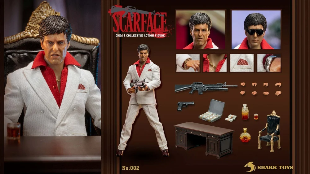 SCARFACE スカーフェイス12 Talking Figureアルパチーノ