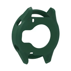 Silicone Bumper Protector Cover Case for Smartwatch - Soft ShellGuard Frame (Green)
