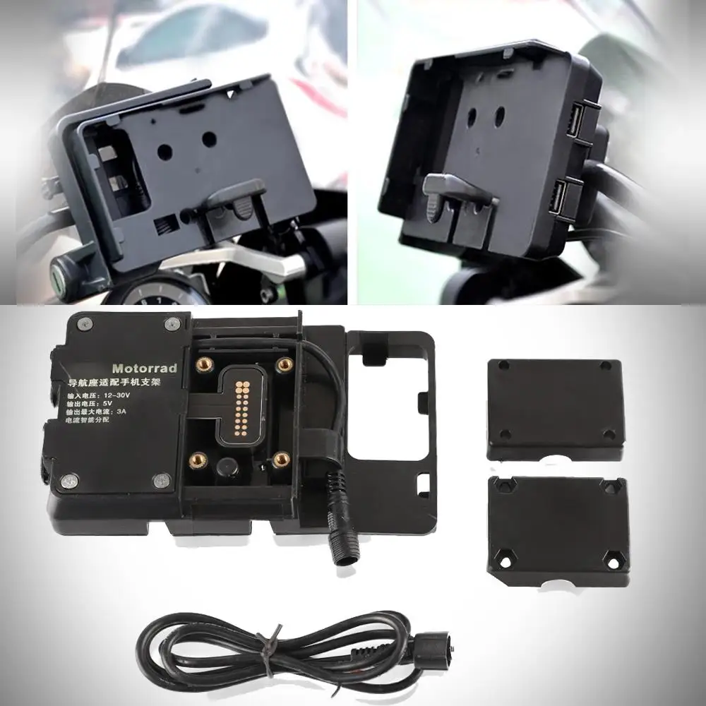 

For BMW S1000XR S 1000 XR 100XR R1200 RS GS 2013-2023 Motorcycle GS 1250 1200 Mobile Phone Charging Navigation Bracket Support