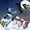 2024 Winter Snowboard Ski Gloves PU Leather Non-slip Touch Screen Waterproof Motorcycle Cycling Fleece Warm Snow Gloves Unisex 1