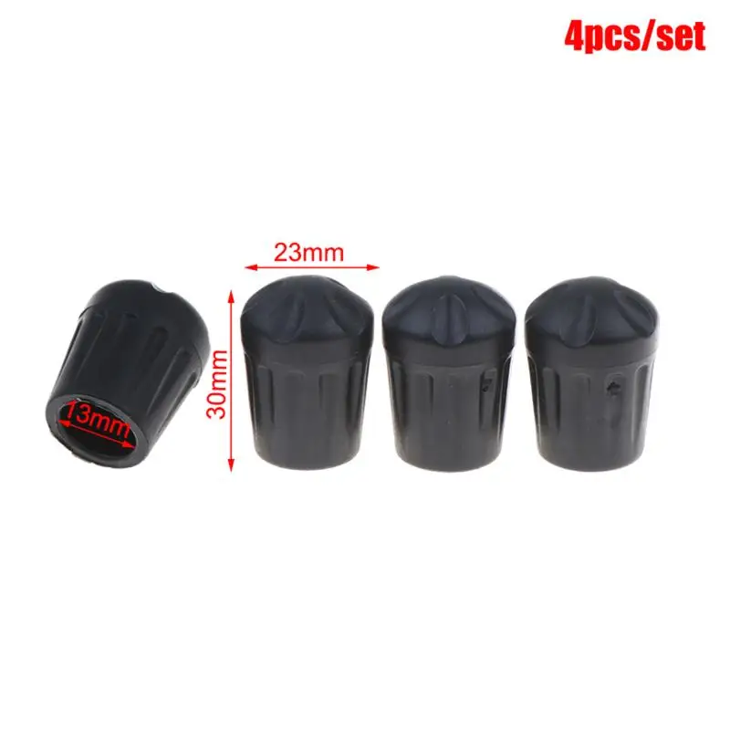 Set of 4 Rubber Non-Slip Chair Foot Covers – Noise-Dampening and Scratch-Proof Pads