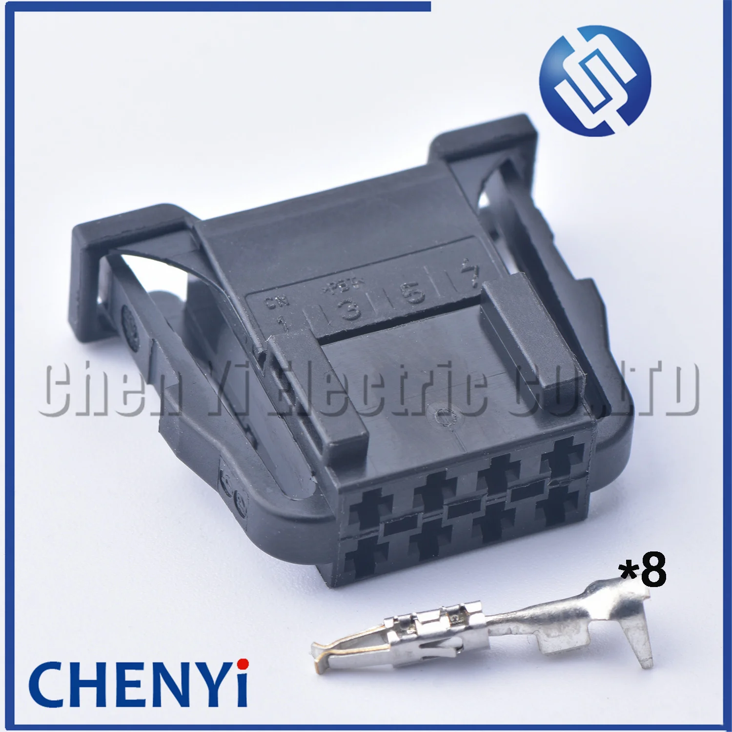 1 Set Car Anti-Theft System Audio Connector Plug (8-Pin, 1.5mm)