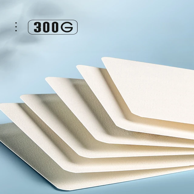 50 Sheets of Watercolor Paper Cards 300g Square Round Cardstock Calligraphy  Medium Thick Grain Art Painting Blank Paper - AliExpress