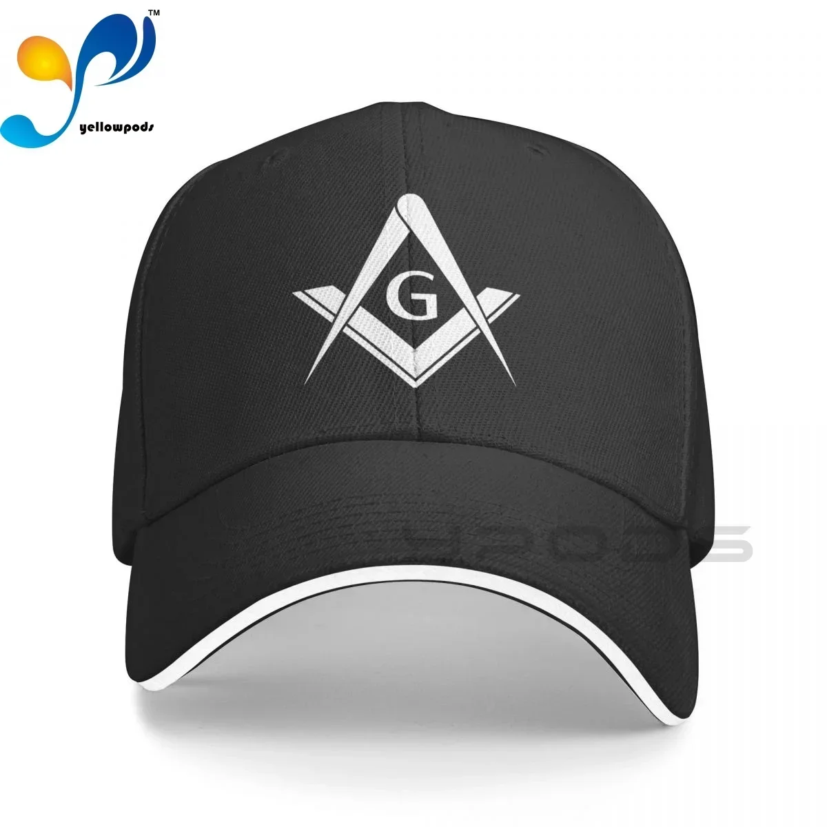 

Бейсболка Freemason с логотипом угольник и циркуль 1, регулируемые бейсболки унисекс, головные уборы для мужчин и женщин