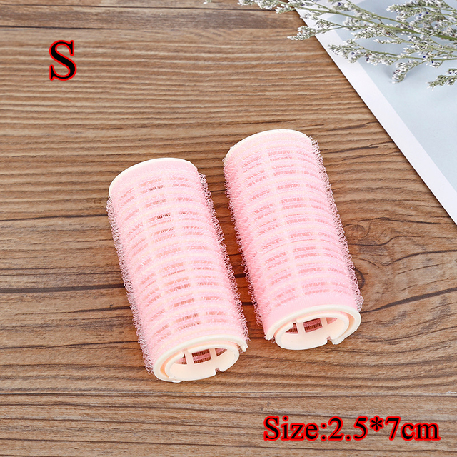Self-adhesive Lazy Bangs Roller Lazy Bangs Curler Heatless Curling Rod Hair Curlers Hair Rollers Hair Fluffy Styling Tools