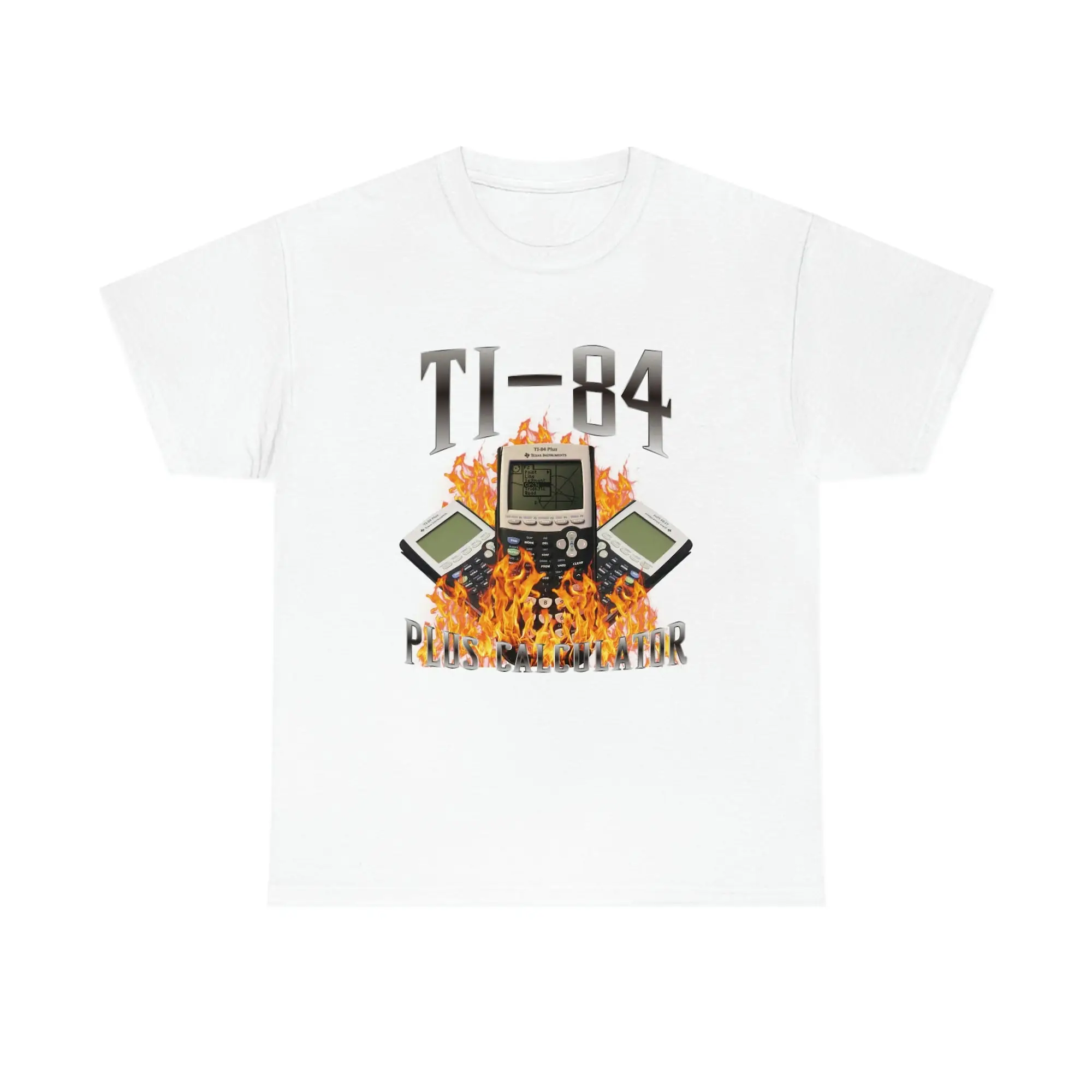 Maglietta Divertente Calcolatrice Ti 84 Plus