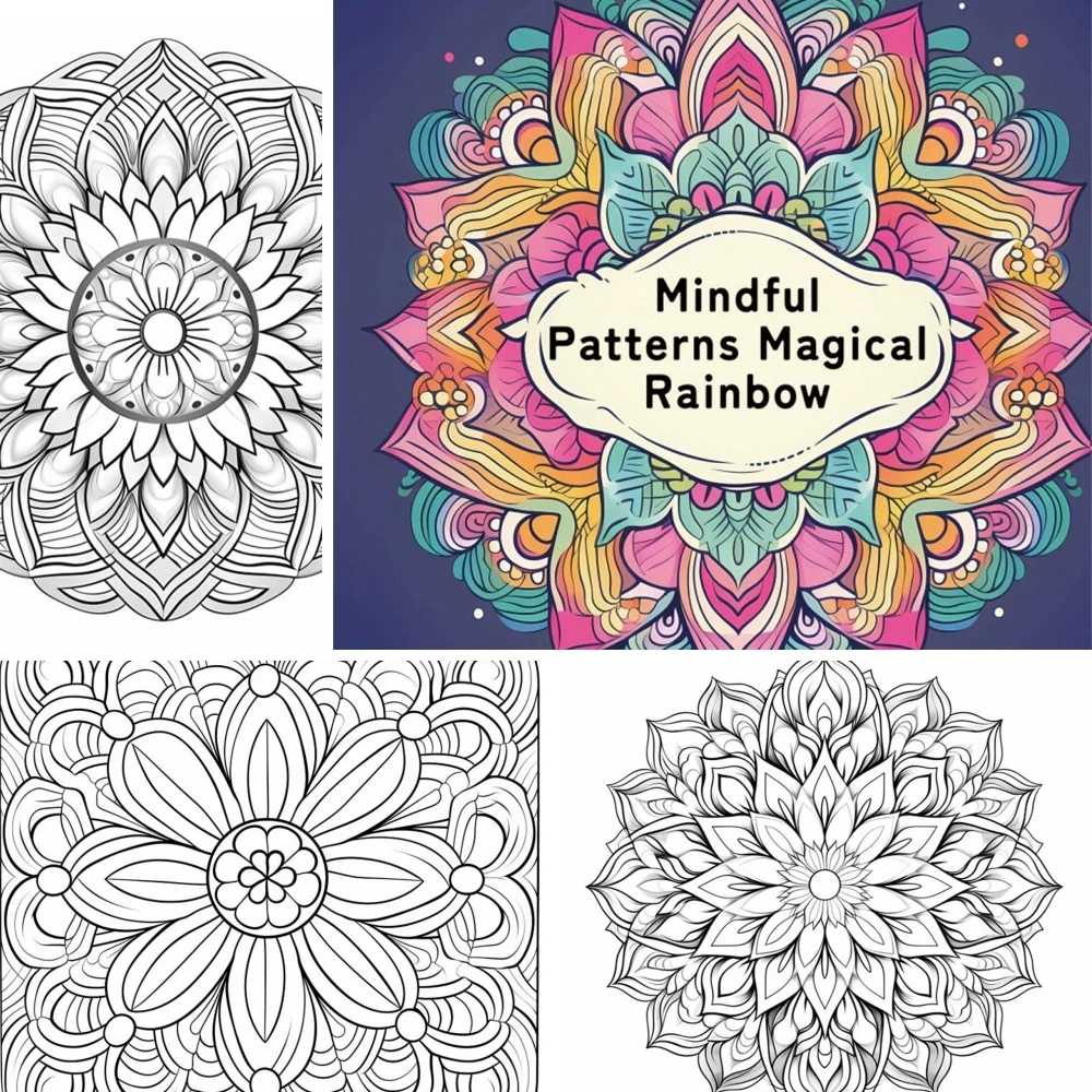 1pc Art Coloring Book 22 Page Coloring Books Gift For Birthday Party Relieve Stress Kill Time Graffiti Painting Drawing Art Book 5