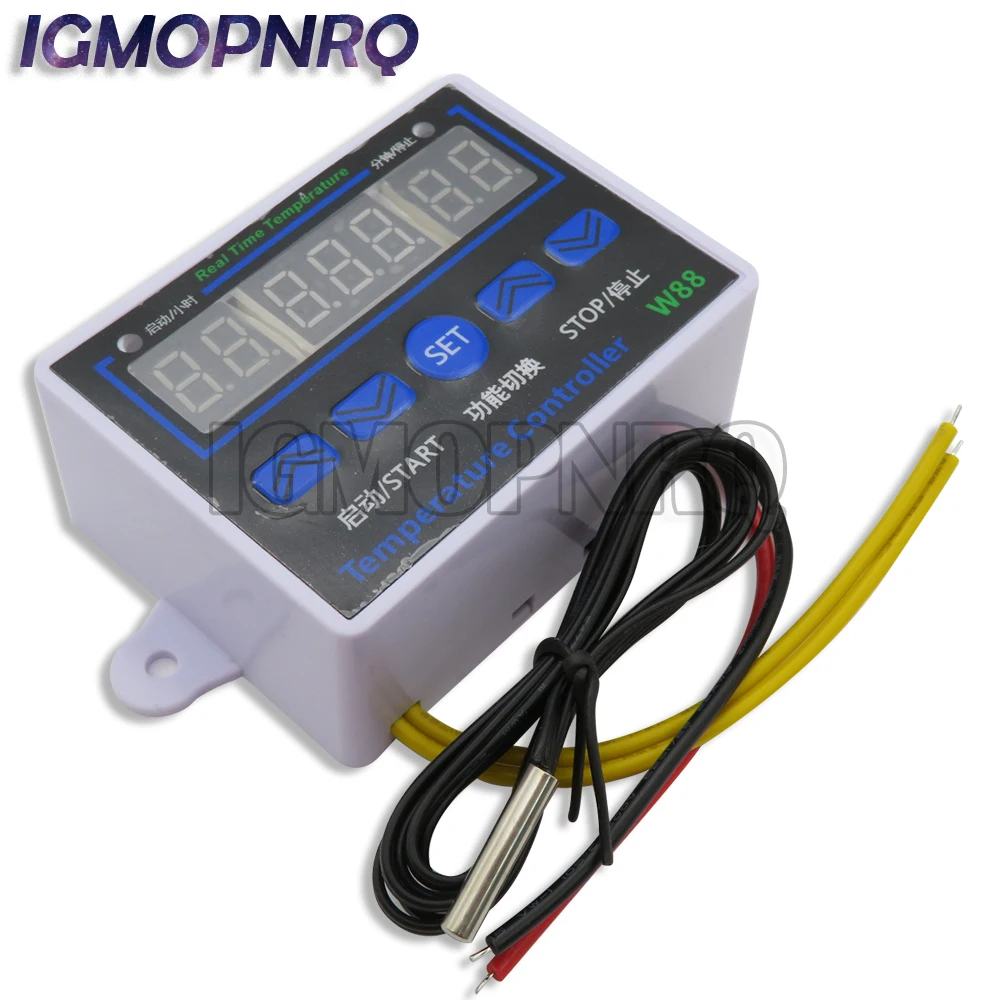 

XH-W1411 220V 10A Thermostat LED Digital Temperature Controller Switch Thermometer Smart Temperature Regulator W1411 W88 NEW