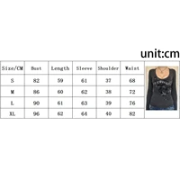 Économie grunge dégradés pour femmes, manches longues, chemises graphiques vintage, t-shirts esthétiques E-Girls, vêtements gothiques, streetwear, Y-Y2K, automne 6