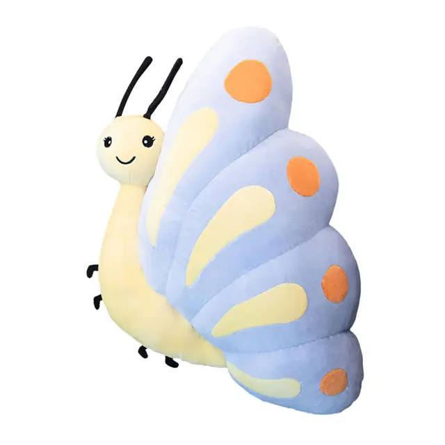 Stuffed Butterfly Plush Toy 50cm Soft Toy Home Decorative Valentine's Day Gifts for Children Adults Boys Girls Kids Teens