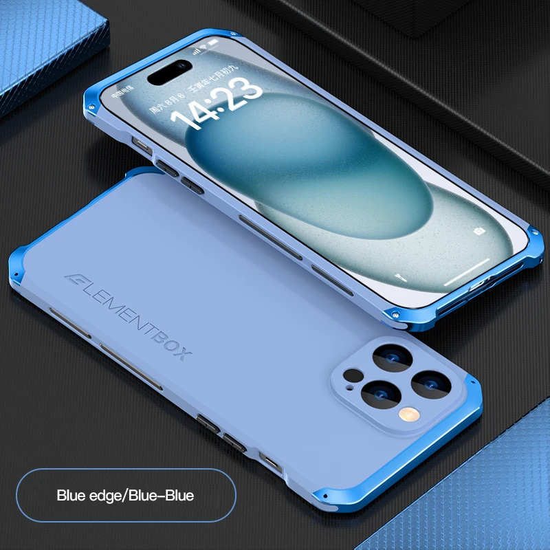 Premium PC+Alloy Metal Phone Case: Sleek and Durable Protection