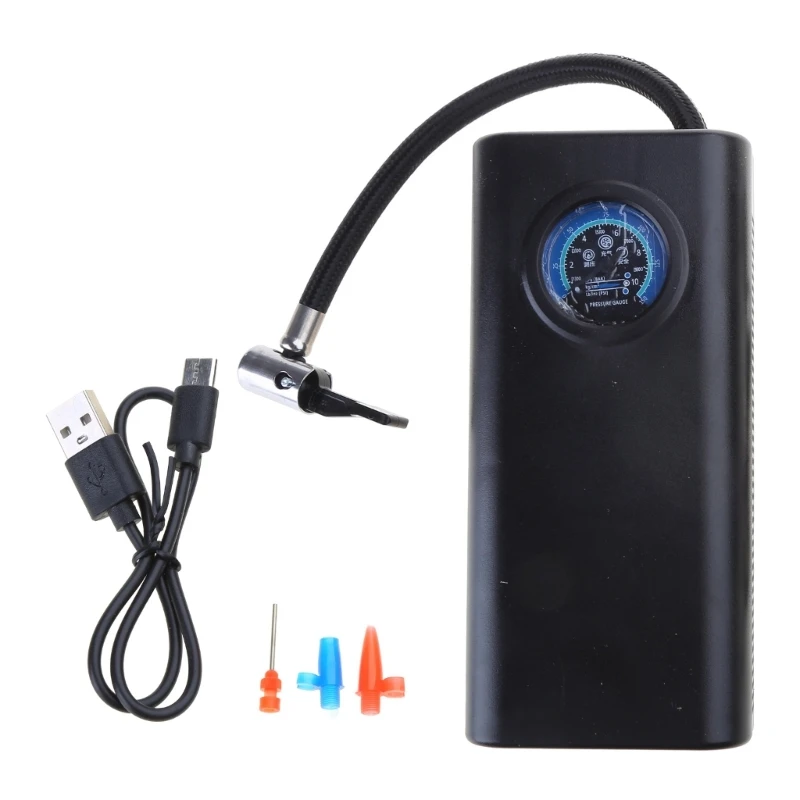 

Portable Air Compressor Tire Inflator 150PSI Car Bike Tire Auto ShutOff