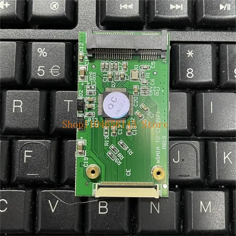 652F 1.8인치 미니 PCIE mSATA SSD-40핀 1.8 CE ZIF 변환기 카드 어댑터(컴퓨터 HDD용)