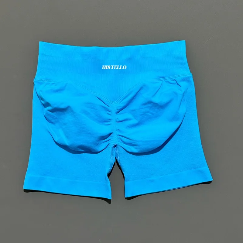 High Waist Seamless Yoga Workout Shorts 6