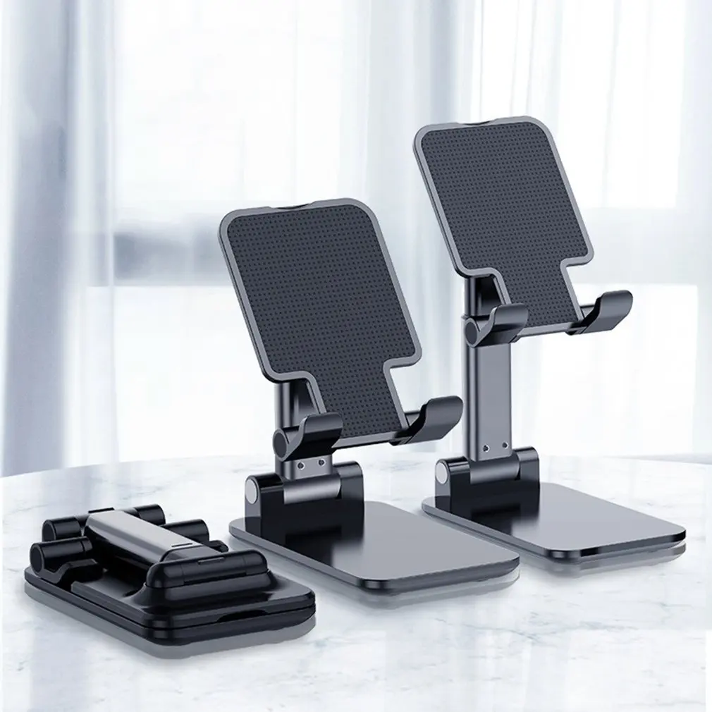 

Desk Mobile Phone Holder Stand For iPhone iPad Xiaomi Adjustable Metal Desktop Tablet Holder Universal Table Cell Phone Stand
