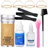 Lace Front Wig Install Kit - 9Pcs Lace Wig Glue And Remover Hair Wax Stick Edge Brush Lace Melt Band Hd Wig Cap Wig Accessoires