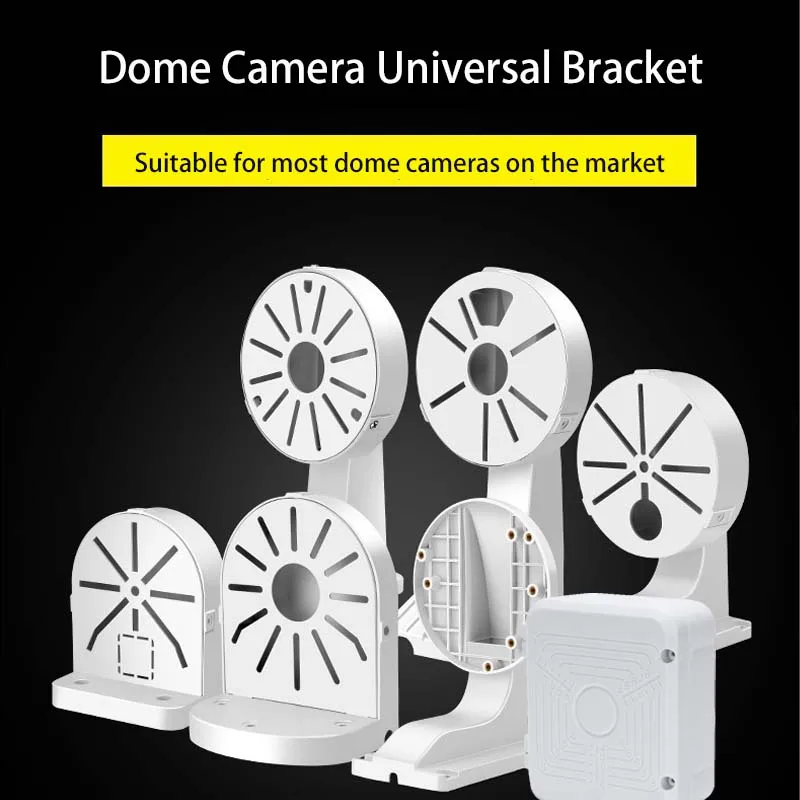 Surveillance Dome Camera Bracket Accessories Thickening Plastic L Type Durable Wall Mount Indoor Outdoor Cable Storage Box security camera stand camera holder stand camera holder surveillance camera security wall mount bracket security camera bracket camera mount panel camera mounting base security camera mount