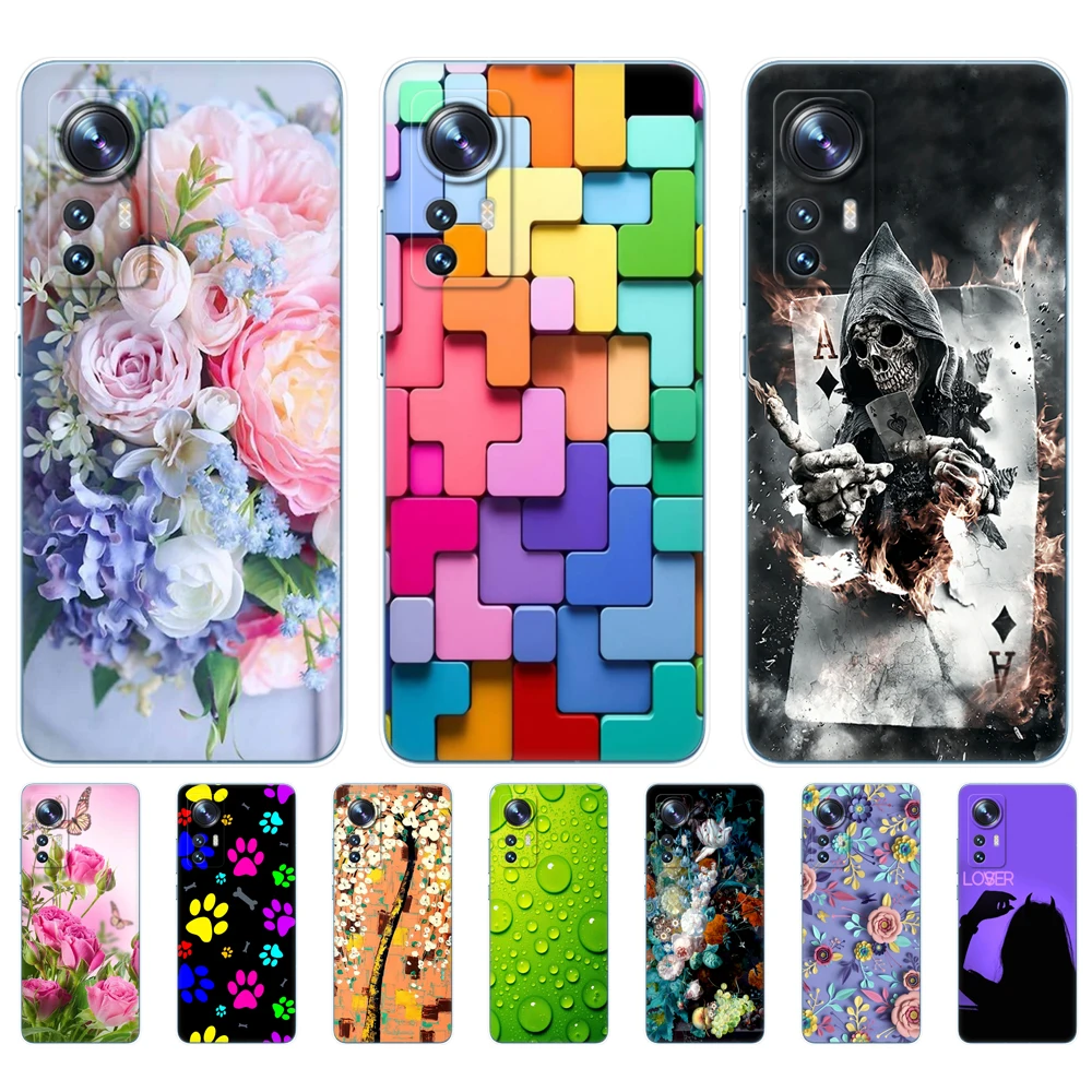 Per Xiaomi 12 Custodia Per Xiaomi 12 Pro 12X 12 Lite Custodia Cover Posteriore In Silicone Per Xiaomi Mi 12 X 12Pro Xiaomi12 Mi12 Paraurti Coque