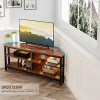 Угловая подставка под телевизор со светодиодной подсветкой 106 x 45,5 x 36 см — изображение 3