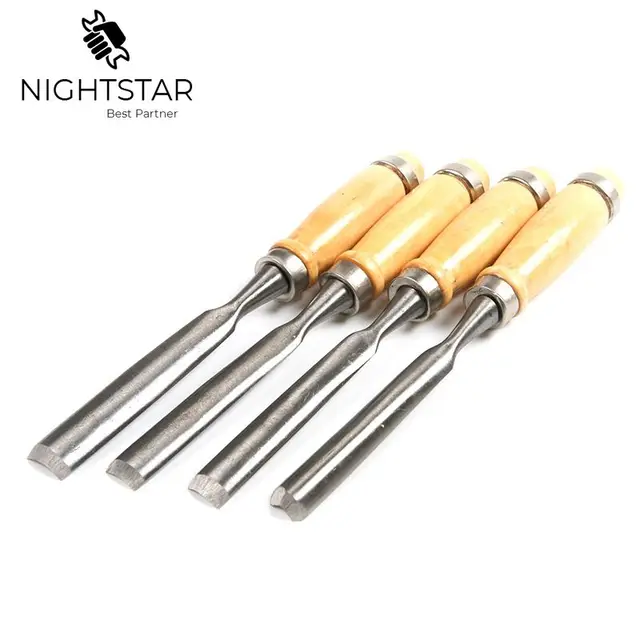 12Pcs Wood Carving Hand Chisel Tool Set Woodworking Professional Gouges ...