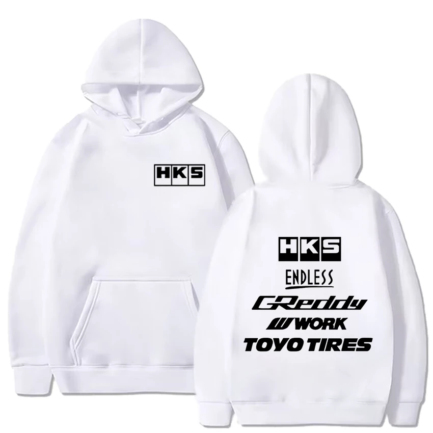 Men's Cool Hoodie Japan JDM Modified Car HKS ENDLESS Hoody Men Women Vintage Casual Sweatshirt Male Long Sleeve Pullovers 2