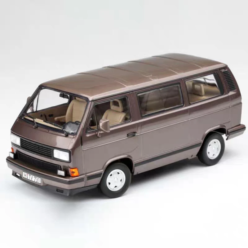 

NOREV литая в масштабе 1:18 мультифургон T3 фургон ностальгия Классическая винтажная модель автомобиля игрушка подарок коллекционный статический дисплей сувенир
