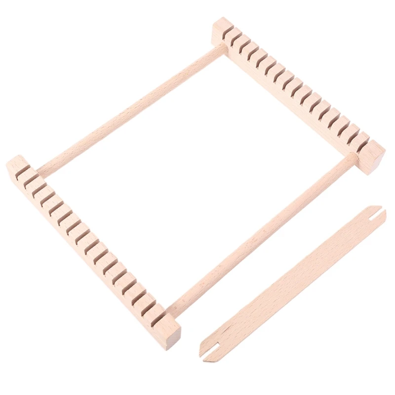 

Мини-деревянный ткацкий станок, вязальная машина, ткацкое ремесло, сделай сам, шерстяной вязаный инструмент для рукоделия,