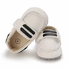 Classic Fashion Boys And Girls Flat Walking Shoes Loafers Canvas Non-slip Shoes For Newborn Babies First Walker Walking Shoes 3