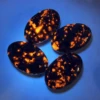 55*35MM Natural Yooperlite Crystal Hot Compress Massage Pocket Palm Stone Energy Gemstone Reiki Healing Mineral  Home Decor Gift 6