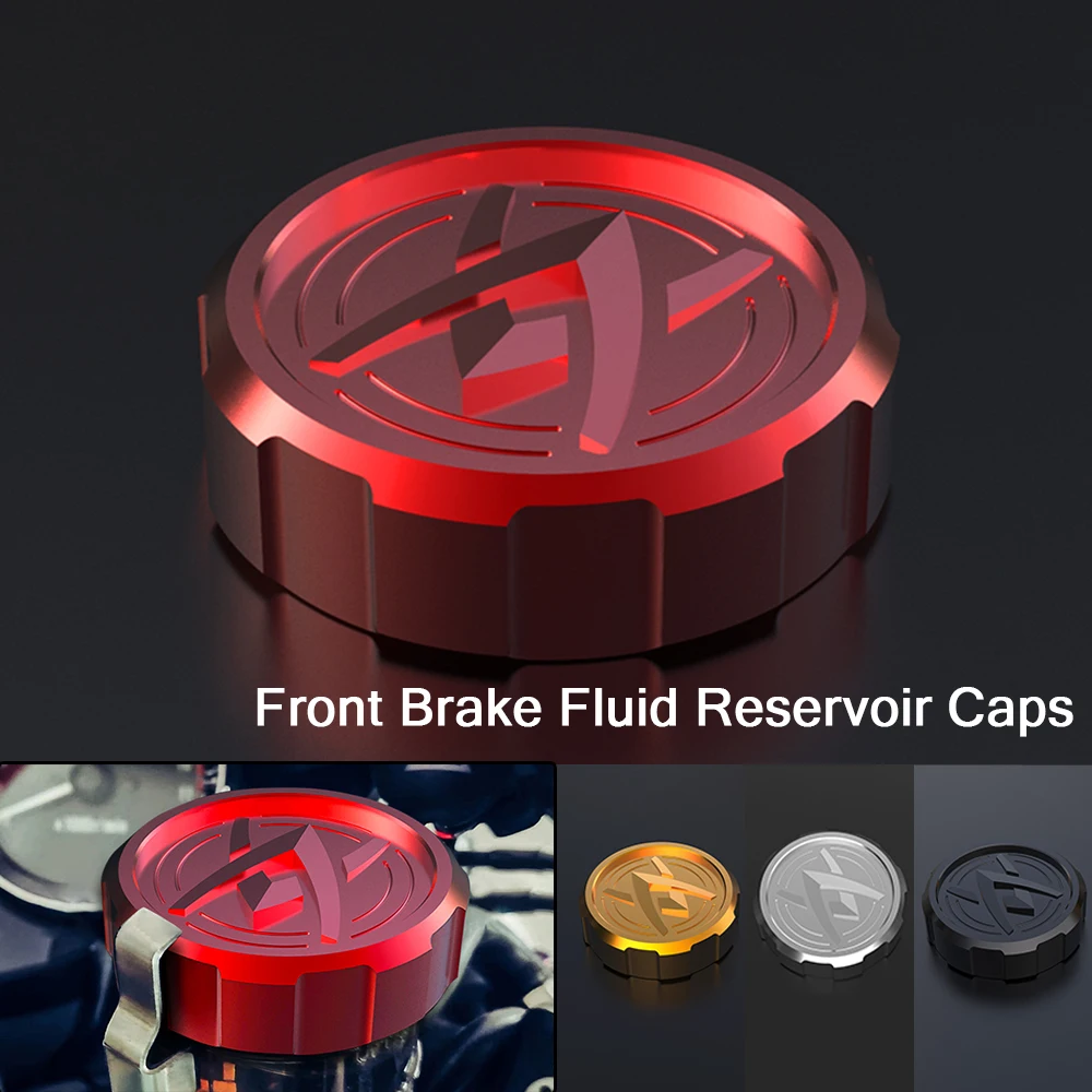 

For Kawasaki Z750 Z1000 2007-2010 Motorcycle Front Brake Fluid Reservoir Caps Z900SE Z900RS SE /ABS 2023 Z900RS CAFE 2018-2023