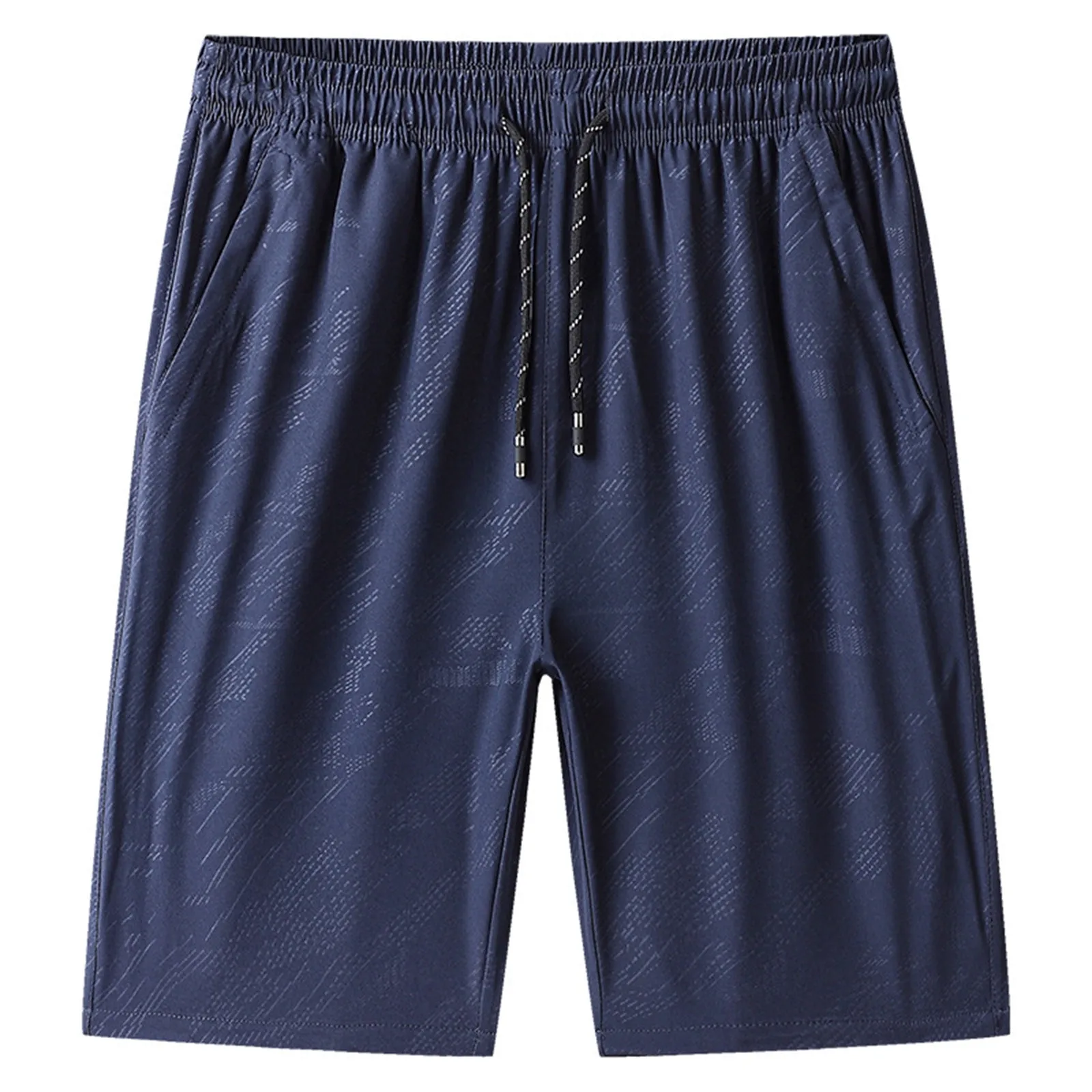 

Men'S New Striped Print Trunks Drawstring Double Pocket Breathable Board Shorts Casual Summer Hawaiian Outdoor Holiday Trousers