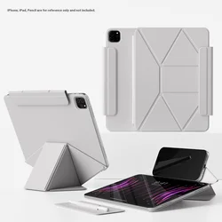 Sleek and Versatile iPad Protective Case with Multiple Discounts for Mini 6 7 (Light Grey)