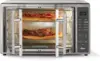Toaster, Large Enough for 2 Pizzas, Stainless Steel French Doors, XL Sized 1