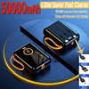 50000mAh 120W Power Bank Portable Large Capacity Mobile Power Supply with USB-A USB-C Lightning Cable For IPhone Samsung Xiaomi 2