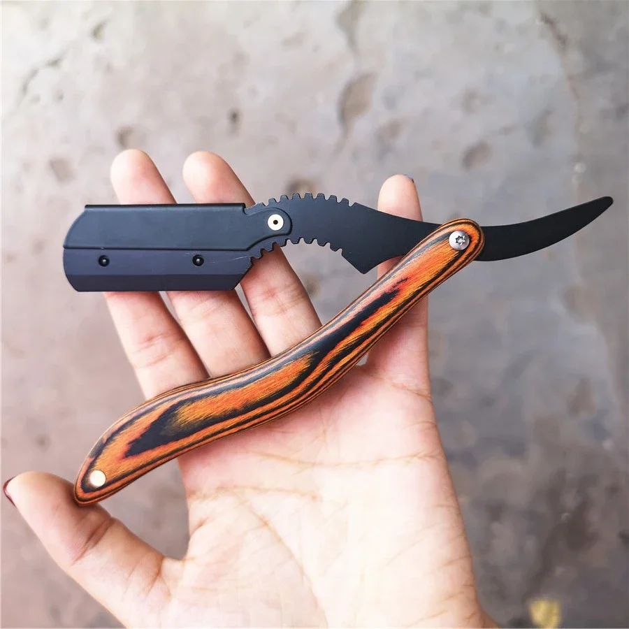 Men-Shaver-Razor-Barbershop-Professional-Straight-Edge-Stainless-Steel ...