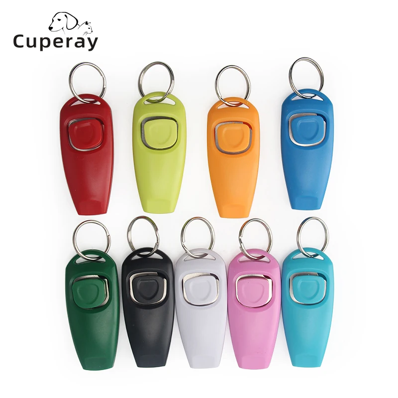 Training Whistle Pet Dog Clicker Pet Trainer Click Puppy Aid Guide Obedience Order Equipment Dog Products Home Supplies