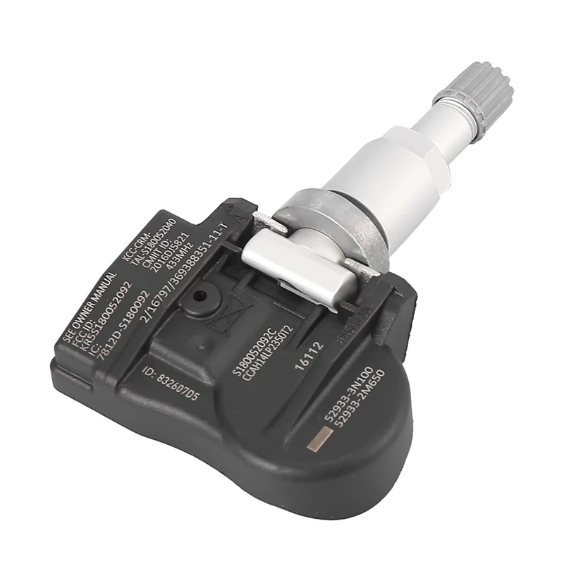 52933-3N100 Tire Pressure Sensor TPMS For Hyundai i30 ix55 Accent Genesis Santa Fe Solaris Kia Carens IV Ceed Picanto Venga