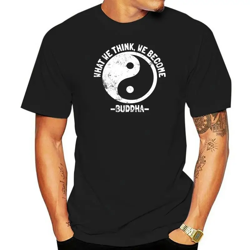 Summer Tops MenS Buddha T Shirt. Zen Buddha Inspirational Quote Tee O Neck Short Sleeve Fashion T Shirts 013990 1