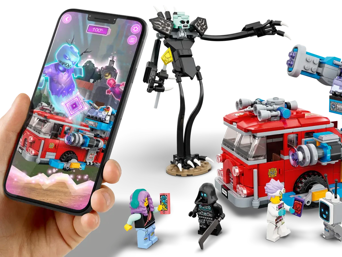 LEGO Hidden Side Phantom Fire Truck 3000 70436, Augmented Reality