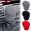 Car Silicone Gear Shift Knob Cover Gear Shift Non-Slip Grip Handle Protective Covers Manual 6-speed Car Interior Accessories 1