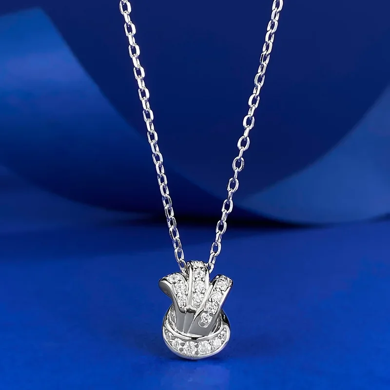 

Karachi Новинка S925 Серебряное модное универсальное ожерелье с узлом из Европы и ювелирные изделия из Америки