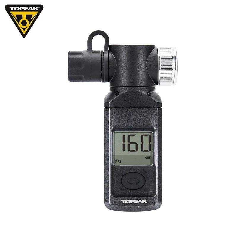 Topeak TSUTG03 Smart Head Road Bike Tyre Pressure Gauge Digital LCD
